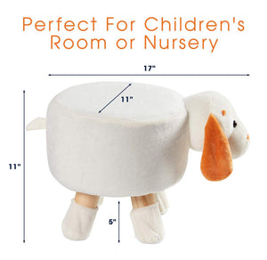Cheer Collection Kids Mini Padded Animal Footrest