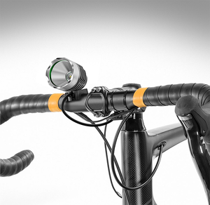 11-Piece Deluxe Rechargeable Bike Headlight Kit with Bonus Tail Light