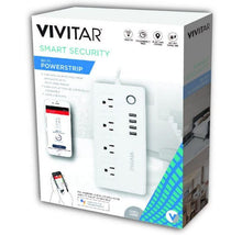 Load image into Gallery viewer, Vivitar Smart Home 4 USB Port Power Strip
