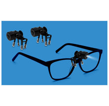 Load image into Gallery viewer, Bright Basics Universal Clip-On LED Glasses Light (2-Pack)
