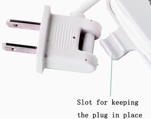 4-Port USB and Universal Outlet Charging Station