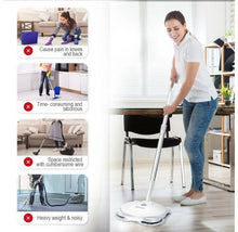 Load image into Gallery viewer, Electric Wireless Spin Spray Mop Sweeper
