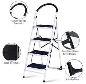 4-Step 330-lb Capacity Folding Ladder