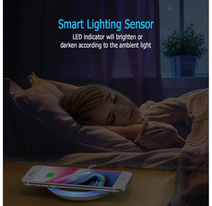CHOETECH Wireless Charging Pad for Qi-Enabled Devices