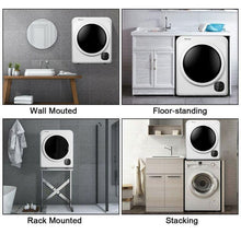 Load image into Gallery viewer, Electric 1700W Stainless Steel Tumble Dryer
