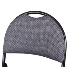Load image into Gallery viewer, Fabric Upholstered Metal Frame Folding Chairs (Set of 6)
