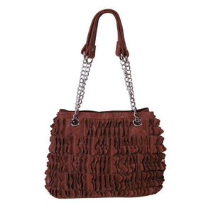 Amerileather Papillon Leather Handbag