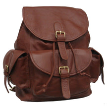 Load image into Gallery viewer, Amerileather Urban Buckle-Flap Backpack
