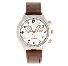 Load image into Gallery viewer, Elevon Antoine Chronograph Leather-Band Watch
