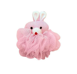 Animal Face Loofah Exfoliator Sponge (Set of 4)