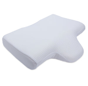 Cheer Collection Memory Foam Therapeutic Contoured Head Neck Pillow