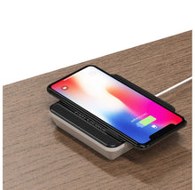 Load image into Gallery viewer, Fast Charge Wireless Qi Charger with LED
