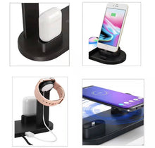 Load image into Gallery viewer, 4-in-1 Wireless Qi Charging Station
