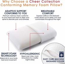 Load image into Gallery viewer, Cheer Collection Memory Foam Bed Pillow
