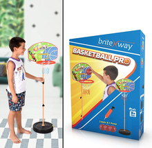 Load image into Gallery viewer, Adjustable Height Kids&#39; Basketball Hoop Play Set
