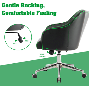 Adjustable Height Massaging Lumbar Task Chair