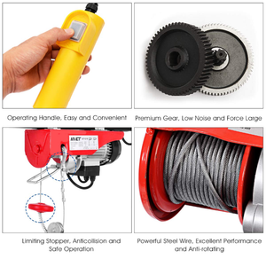 440-pound Mini Electric Wire Hoist