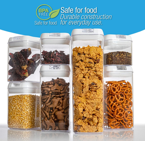 Cheer Collection 7-Piece Airtight Food Storage Container Set