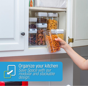 Cheer Collection 7-Piece Airtight Food Storage Container Set