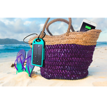 Load image into Gallery viewer, Aduro PowerUp Solar 6,000mAh Portable Backup Battery
