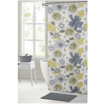 Load image into Gallery viewer, Bibb Home 16-Piece Bath Basket Set with Canvas Shower Curtain
