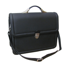 Load image into Gallery viewer, Amerileather Savvy Leather Executive Briefcase

