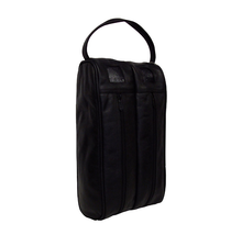 Load image into Gallery viewer, Amerileather Black Leather Golf Shoe Bag
