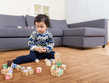 Load image into Gallery viewer, 9-Pieces Interlocking Foam Anti-Fatigue Floor Mats with Wood Grain Design
