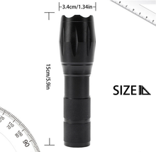 Load image into Gallery viewer, 1,200 Lumen Focusing Flashlight with Battery &amp; Charger
