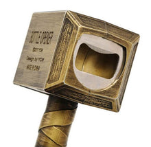 Load image into Gallery viewer, Avengers Style Thanos and Thor Bottle Openers
