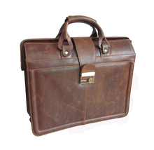 Load image into Gallery viewer, Amerileather Legal Leather Executive Briefcase
