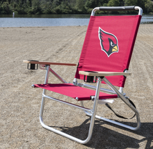 Load image into Gallery viewer, NFL Licensed Logo Beach Chair
