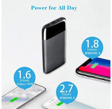 Load image into Gallery viewer, 8000 mAh Portable Charger/Power Bank
