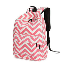 Load image into Gallery viewer, Chevron Printed 16-inch Backpack
