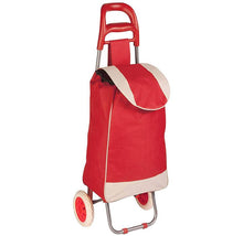Load image into Gallery viewer, Pull Behind Rolling Travel Hand Cart with 40-Pound Capacity
