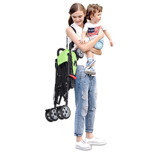 Load image into Gallery viewer, Costway Folding Lightweight Umbrella Travel Stroller with Storage
