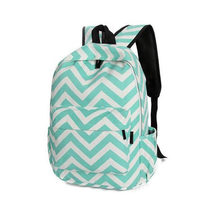 Load image into Gallery viewer, Chevron Printed 16-inch Backpack
