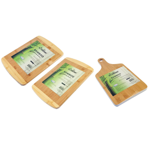 Bamboo 3-Piece Cutting Board Set